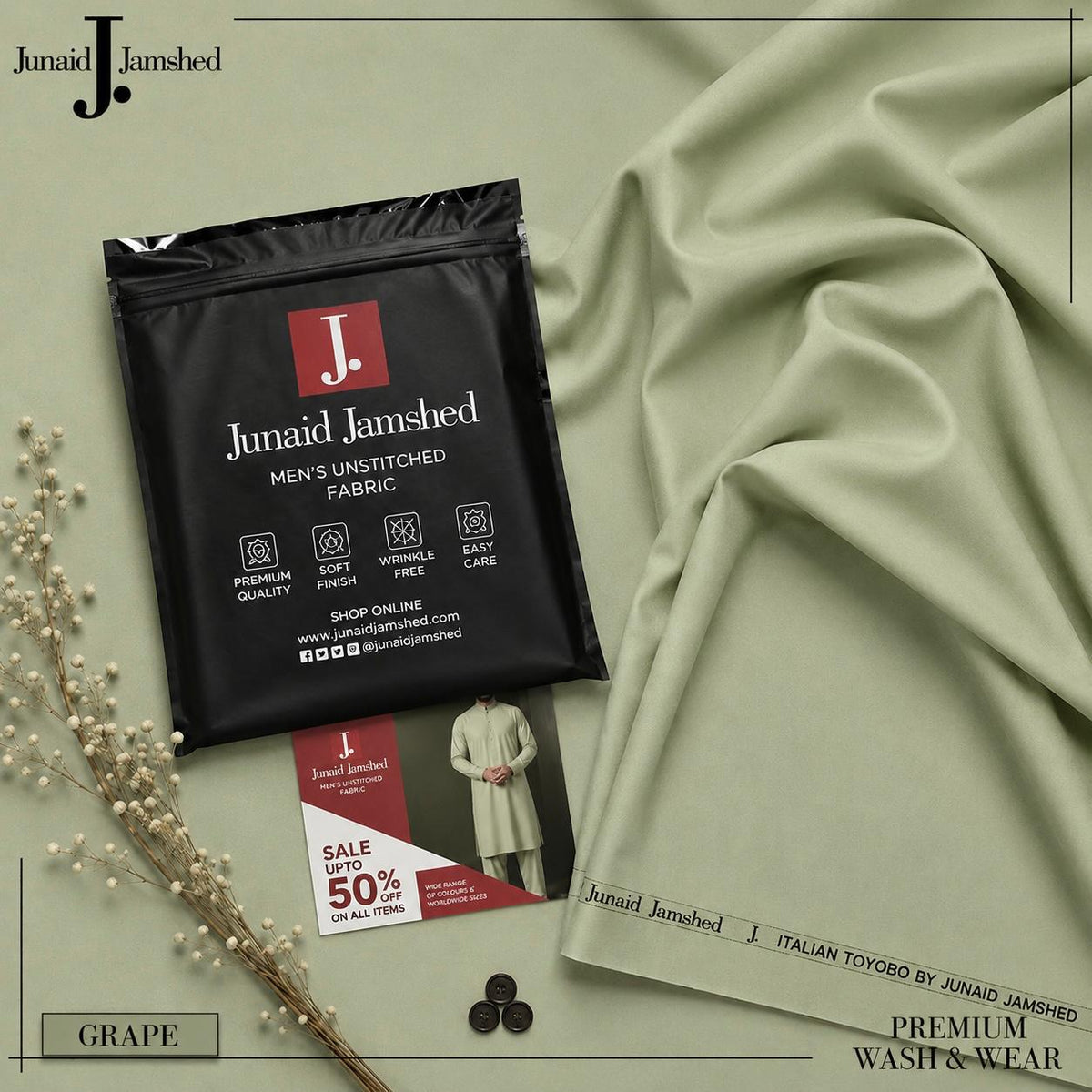J. ITALIAN TOYOBO WASH & WEAR